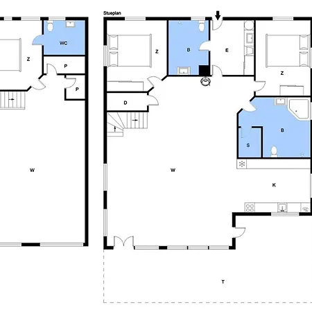 Bv374-blavand-krogsande-22 Semesterbostad